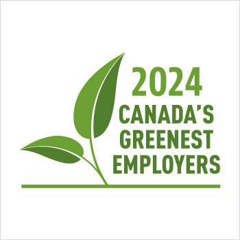 Canada's Greenest Employer logo