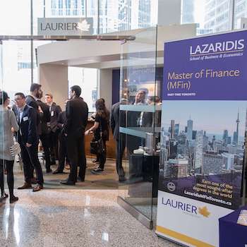 Largest ever Laurier Finance Meet-up hosted in Toronto’s business district