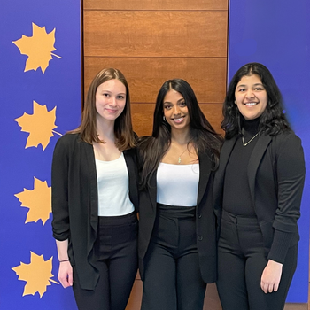 Lazaridis students take second-place at HRPA case competition