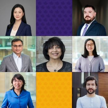 collage of the lazaridis research chairs