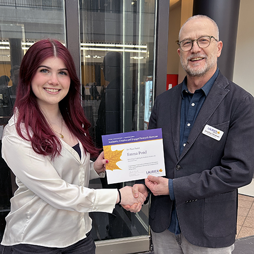 Laurier celebrates excellence in undergraduate research at ACERS 2026.