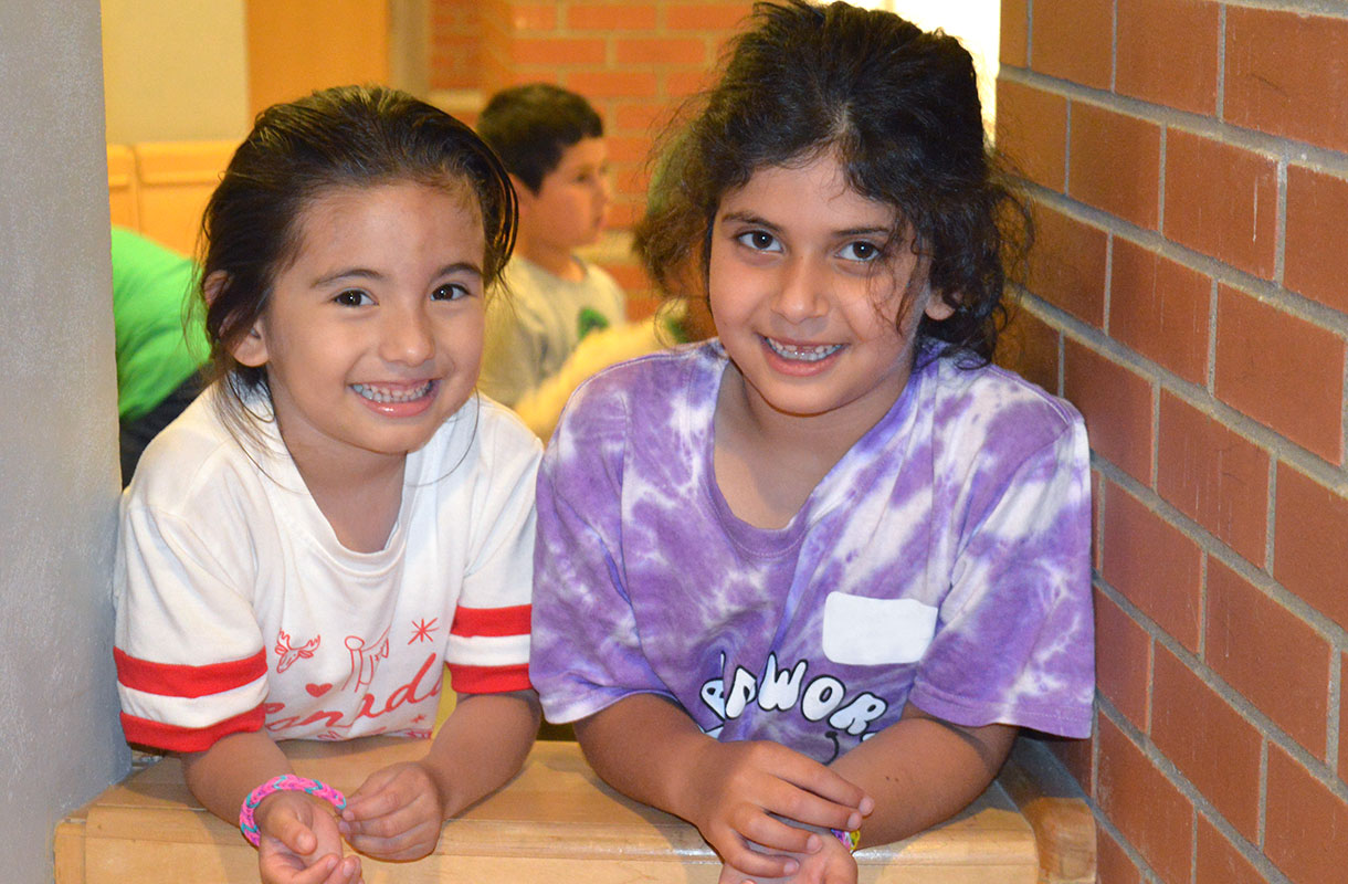Campers smiling at BrainWorx camp