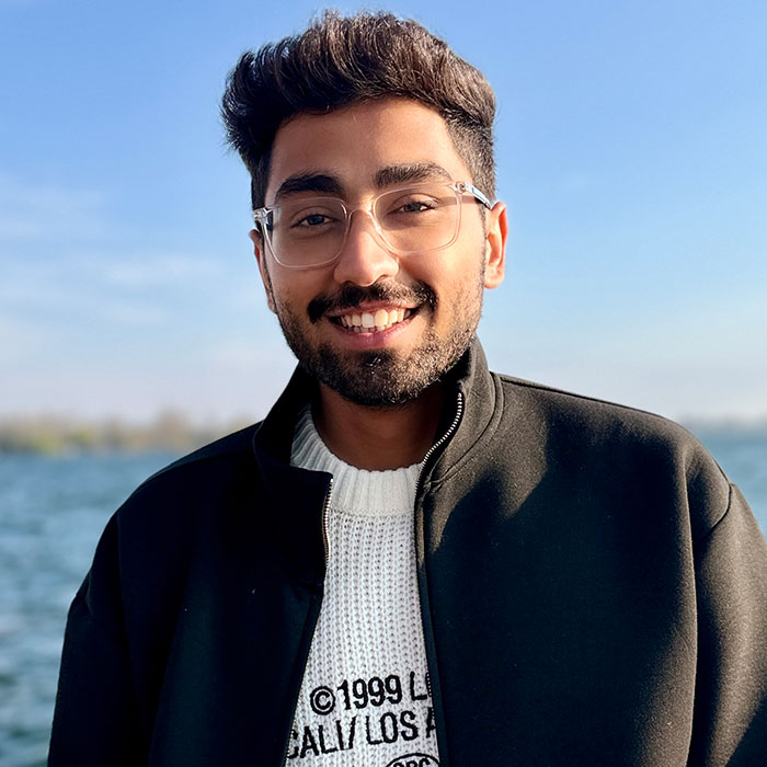 Portrait of UXD Master's student Yash Goswami