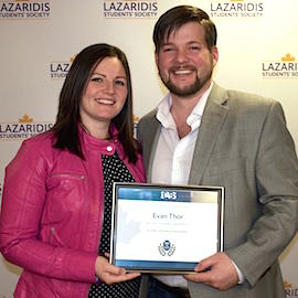 Lazaridis School alumnus Evan Thor wins CABS Alumni Achievement Award