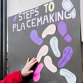 Queen Street placemaking plan brings public consultation, community building to life for Laurier students