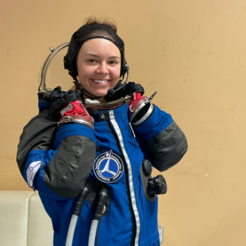 Laurier student Kristin Cobbett completes hands-on astronautics training after two-year pandemic delay