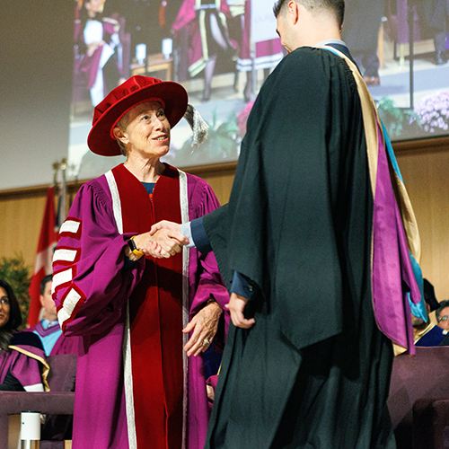 Outgoing Chancellor Eileen Mercier reflects on six decades of impact at Laurier.