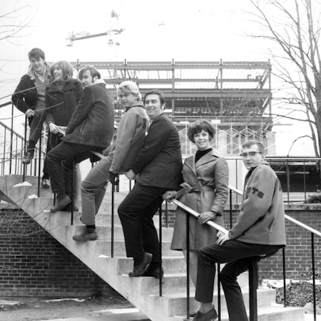 Historic photo of students