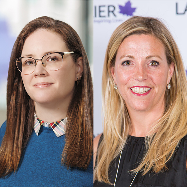 Erin Dej and Carrie Sanders