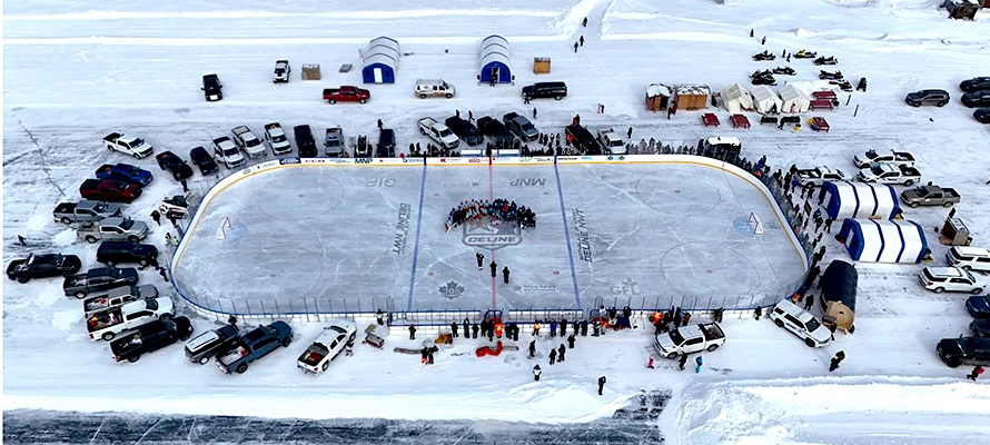 Alumni All-Star Winter Classic rink