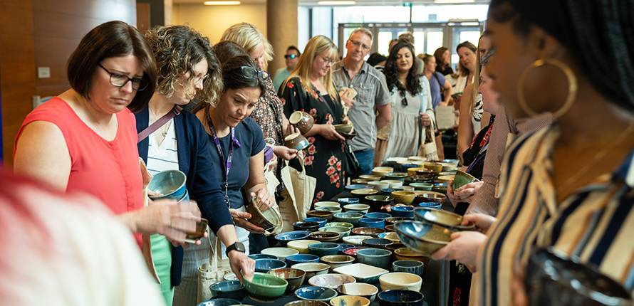 Empty Bowls event