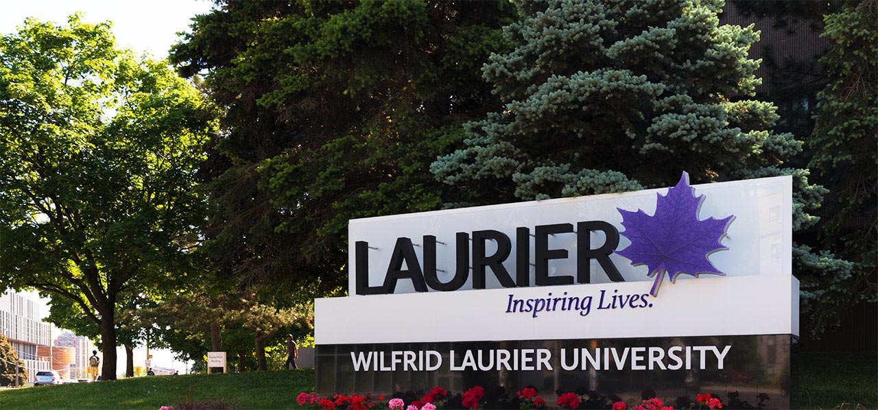 exterior shot of laurier