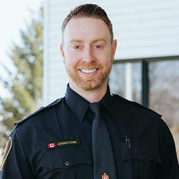 Headshot of Laurier alumni, Kyle Johnstone